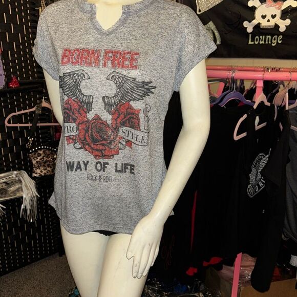 Liberty Wear Retro Way of Life Tee - Picture 1 of 6